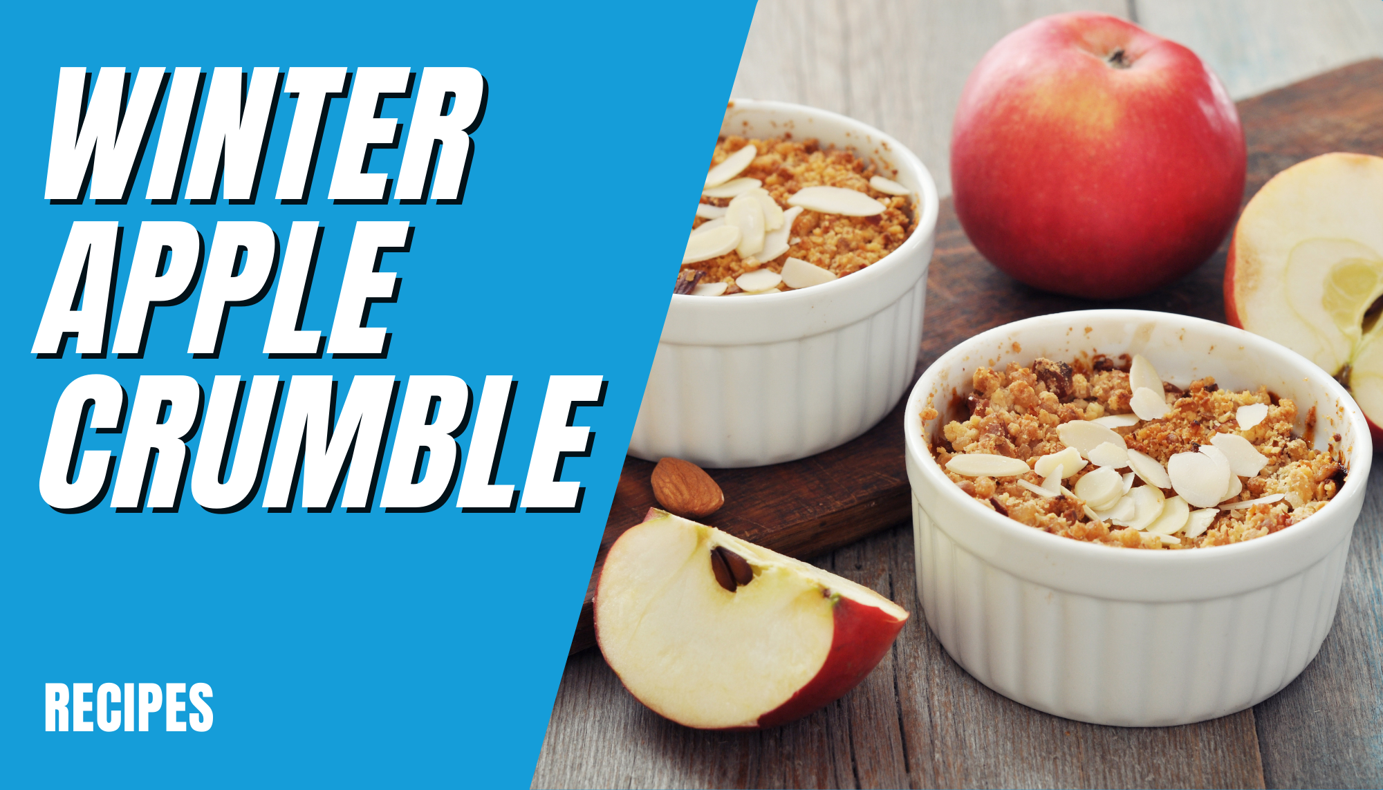 Warm Up Your Winter with a Protein-Packed Apple Crumble