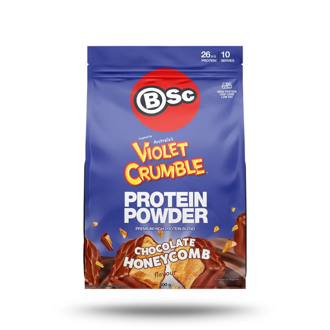 BSc x Violet Crumble Protein Powder