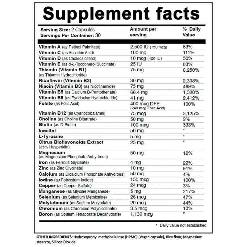 Biokey Multi Vitamin - Nutrition Capital