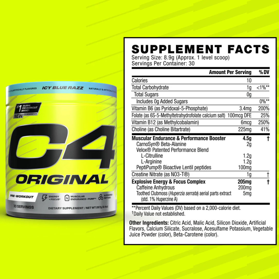 Cellucor C4 Original Pre-Workout - Nutrition Capital