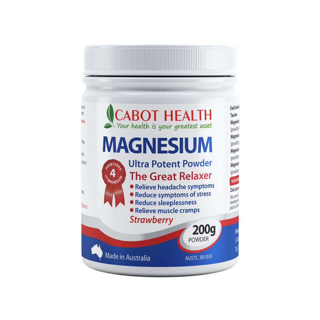 Cabot Health Magnesium Ultra Potent Powder