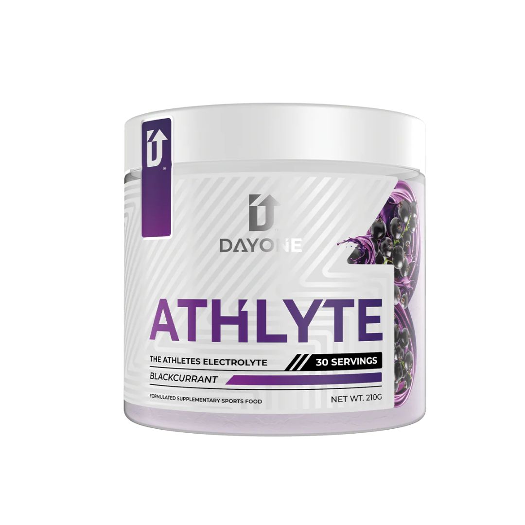 Day One ATHLYTE electrolyte hydration powder tub – advanced athlete electrolyte formula with Taurine and HydroPrime for hydration and performance