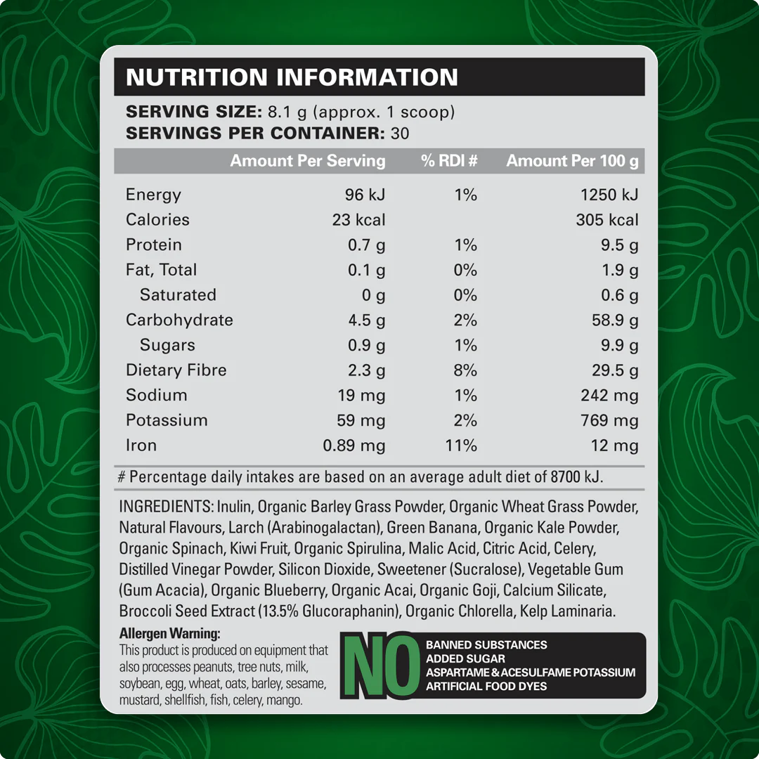 EHP Labs Oxygreens - Nutrition Capital