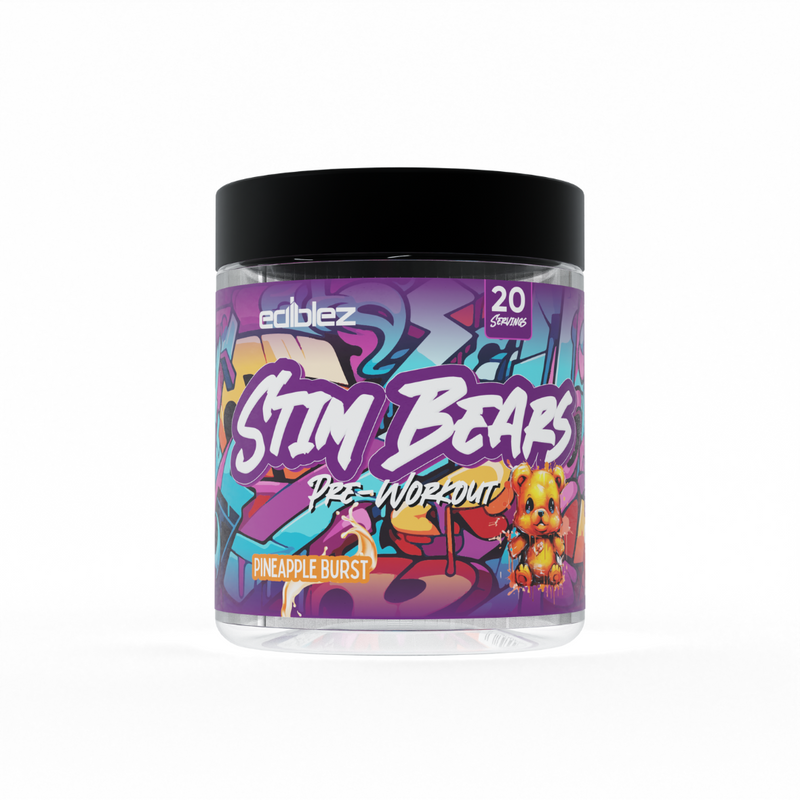 Ediblez Stim Bears Pre-workout Gummies - Nutrition Capital
