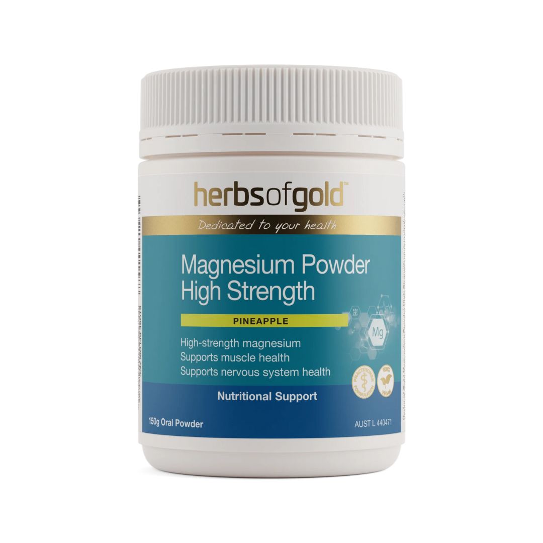 Herbs Of Gold Magnesium Powder High Strength