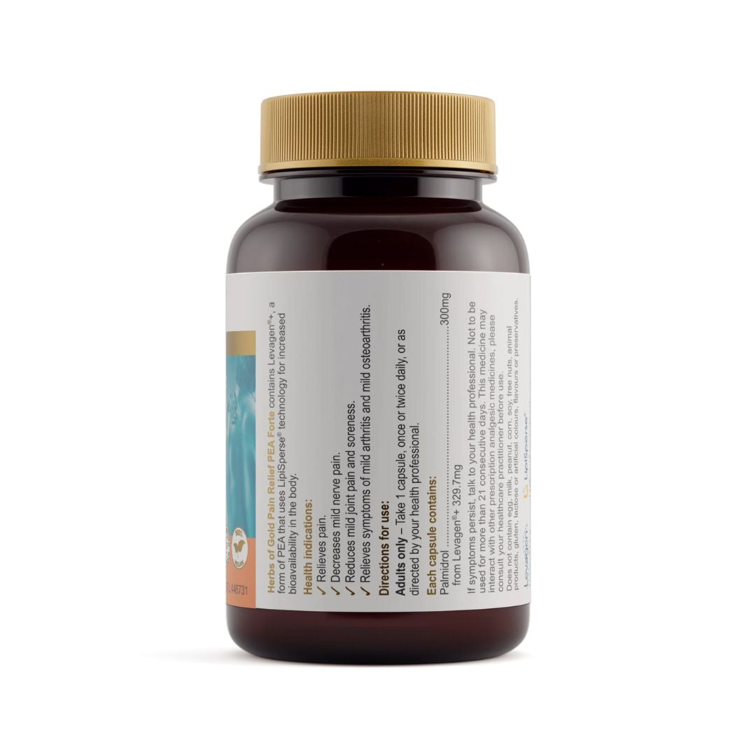 Herbs Of Gold Pain Relief PEA Forte