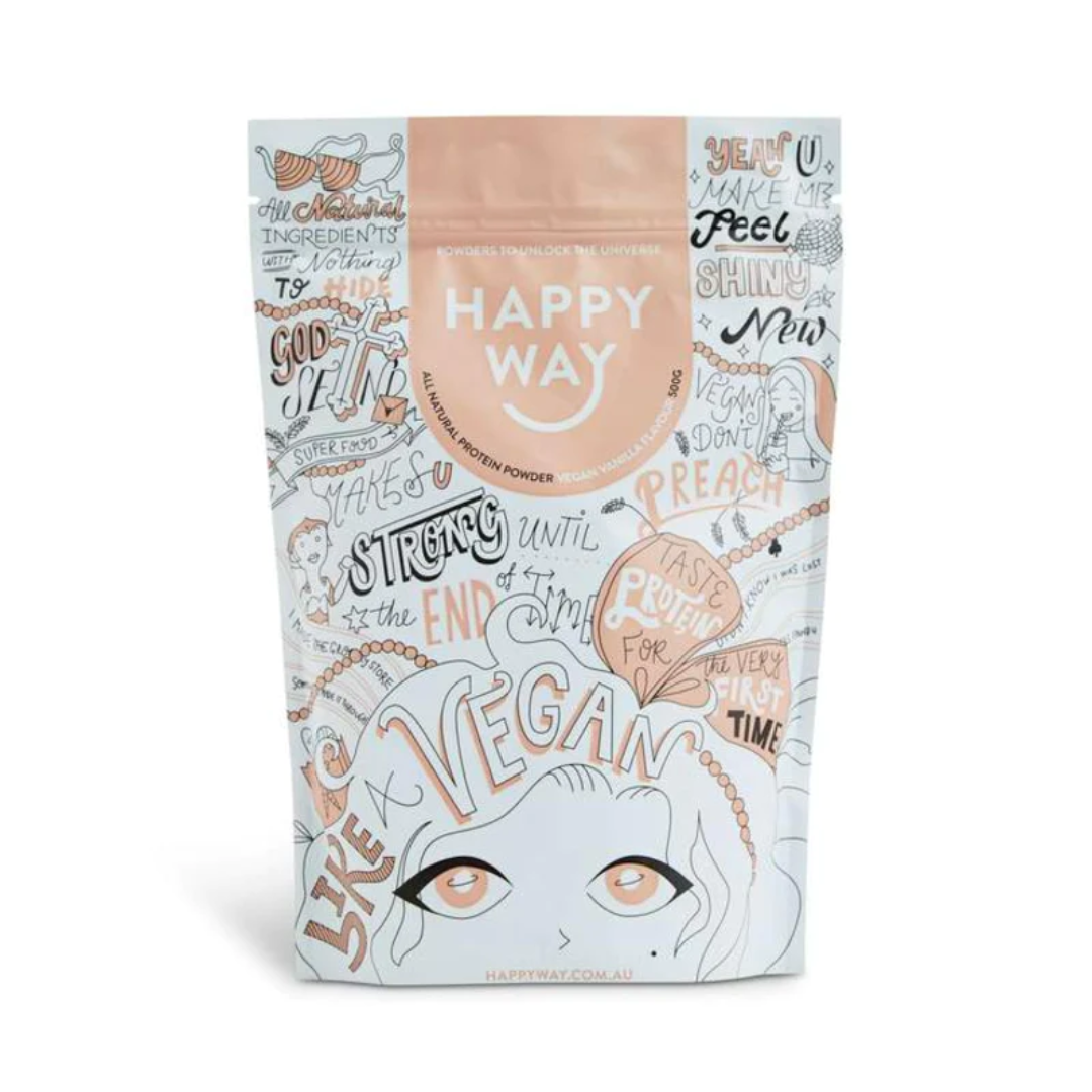 Happy Way Vegan Protein - Nutrition Capital