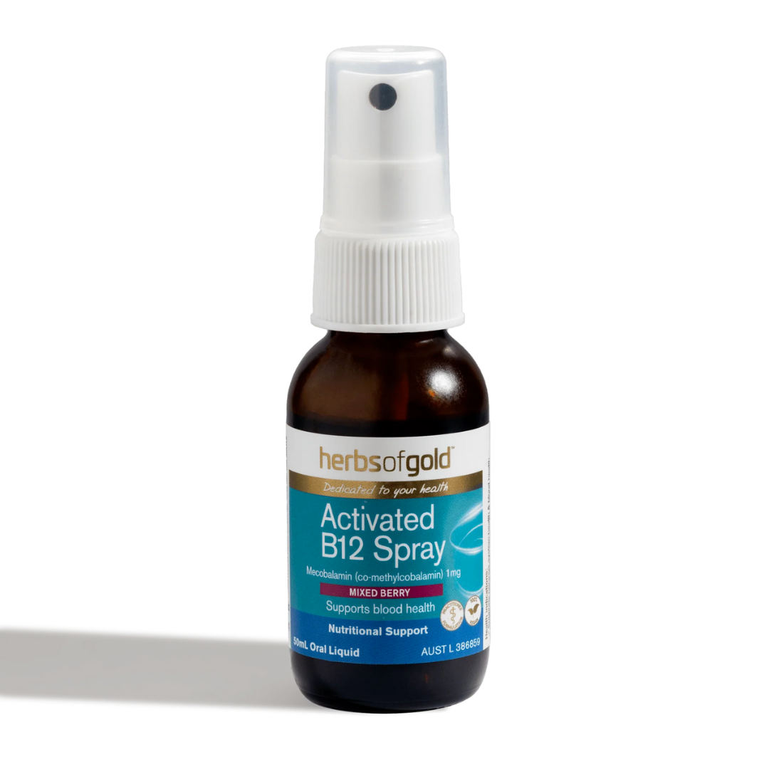 Herbs Of Gold Activated B12 Spray - Nutrition Capital