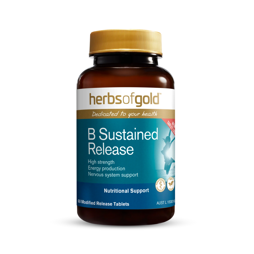 Herbs Of Gold B Sustained Release - Nutrition Capital