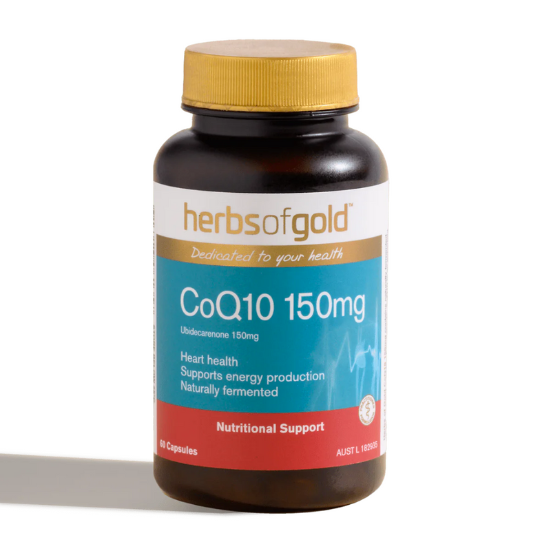 Herbs Of Gold CO Q10 (In Rice Bran Oil) - Nutrition Capital