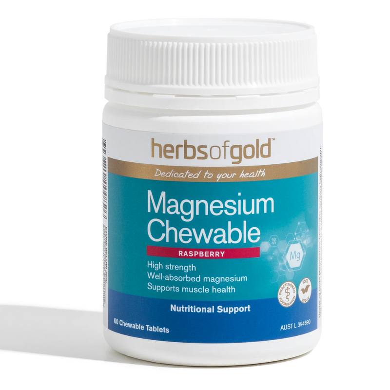 Herbs Of Gold Magnesium Chewable - Nutrition Capital