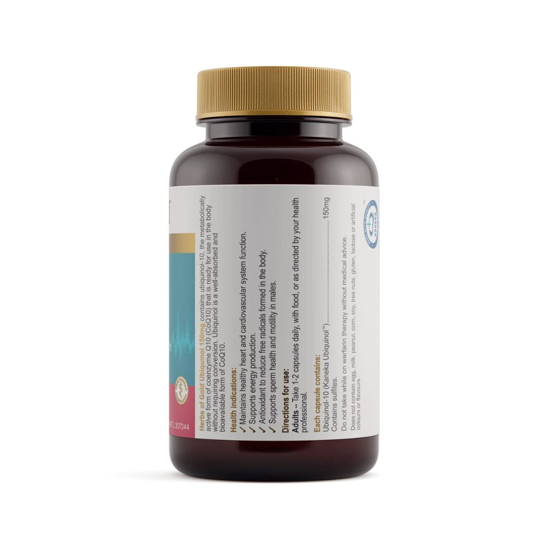 Herbs Of Gold Ubiquinol - Nutrition Capital