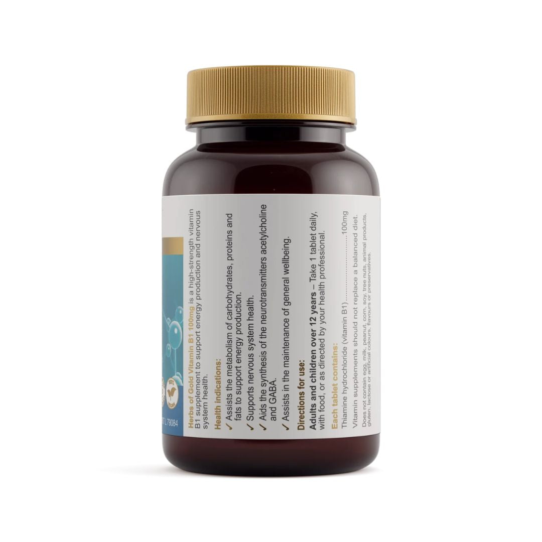 Herbs Of Gold Vitamin B1 - Nutrition Capital