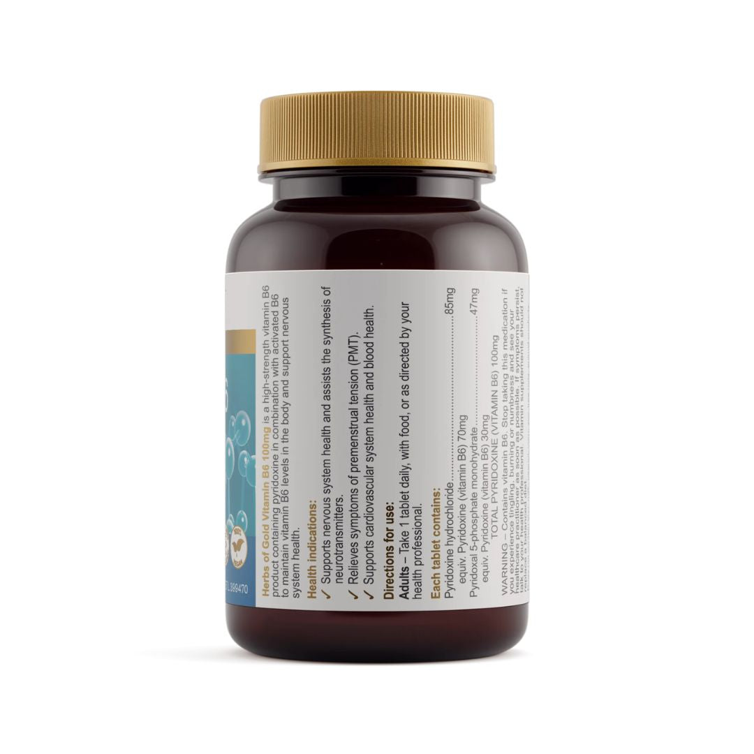 Herbs Of Gold Vitamin B6 - Nutrition Capital