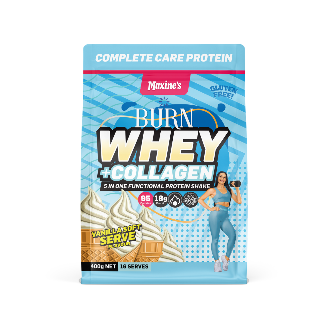 Maxines Burn Whey + Collagen - Nutrition Capital