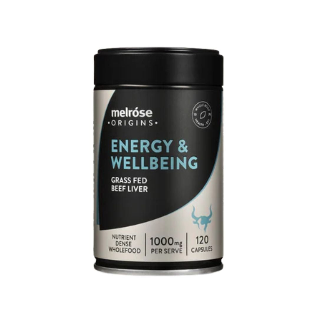 Melrose Energy & Wellbeing Grass Fed Liver Capsules