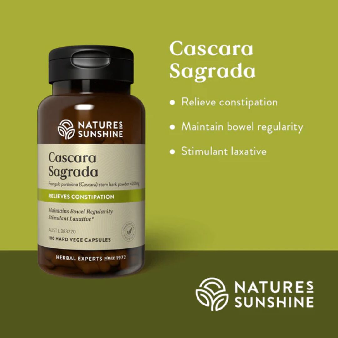 Natures Sunshine Cascara Sagrada