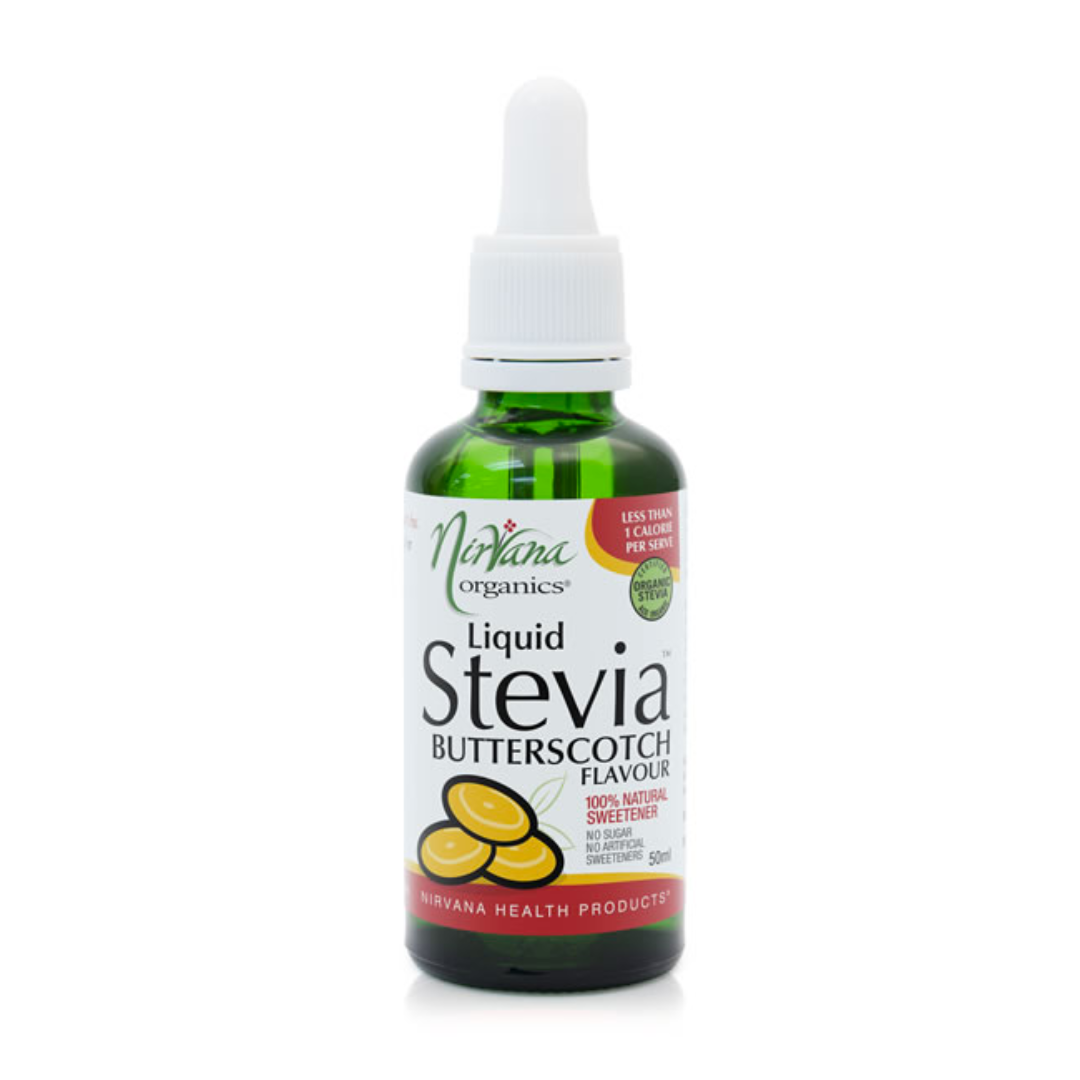 Nirvana Organics Liquid Stevia Drops - Nutrition Capital