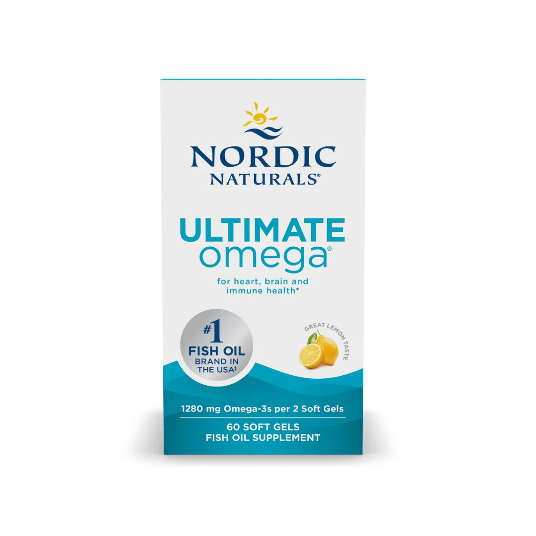 Nordic Naturals Ultimate Omega – High-Potency Fish Oil with EPA & DHA for Heart & Brain Health