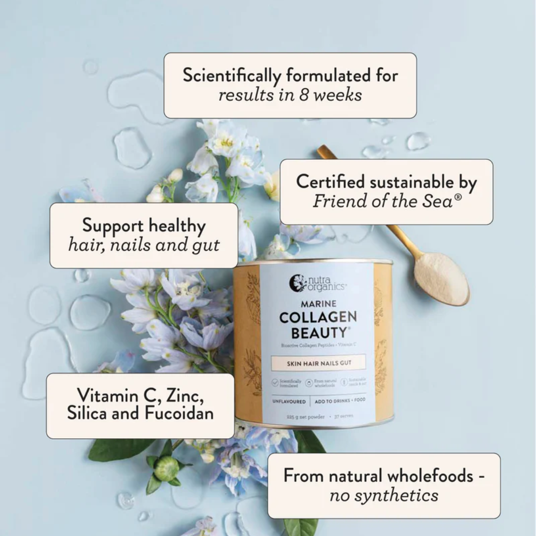 Nutra Organics Marine Collagen Beauty - Nutrition Capital