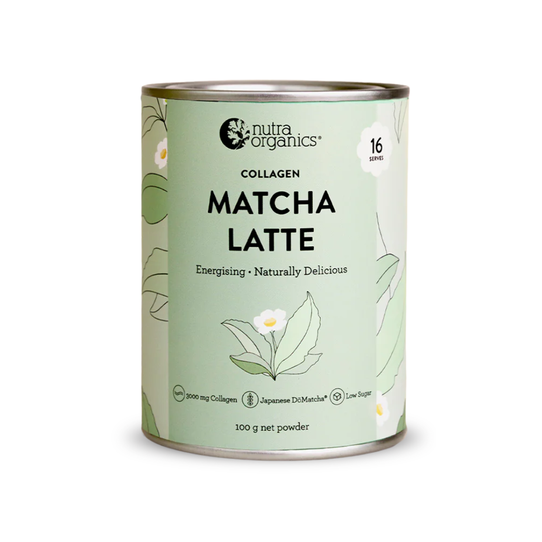 Nutra Organics Collagen Matcha Latte - Nutrition Capital