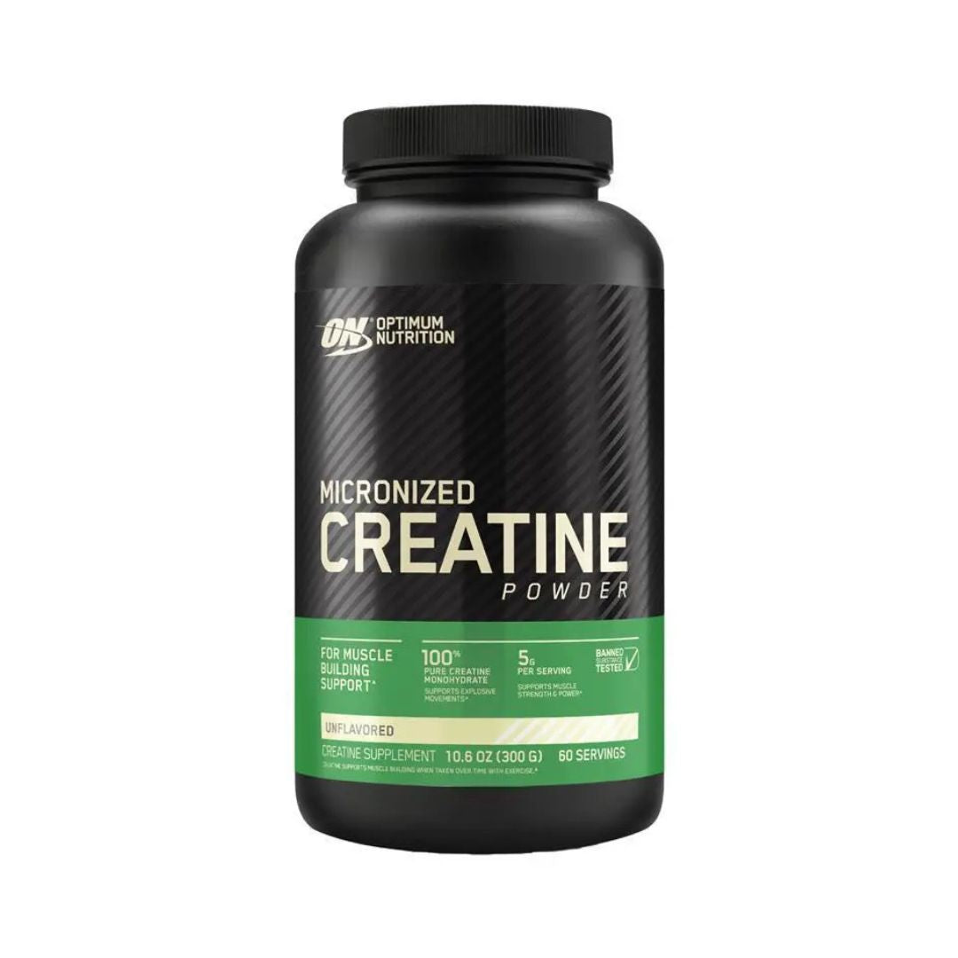 Optimum Nutrition Micronized Creatine Monohydrate powder – premium muscle strength and recovery supplement from Nutrition Capital Australia
