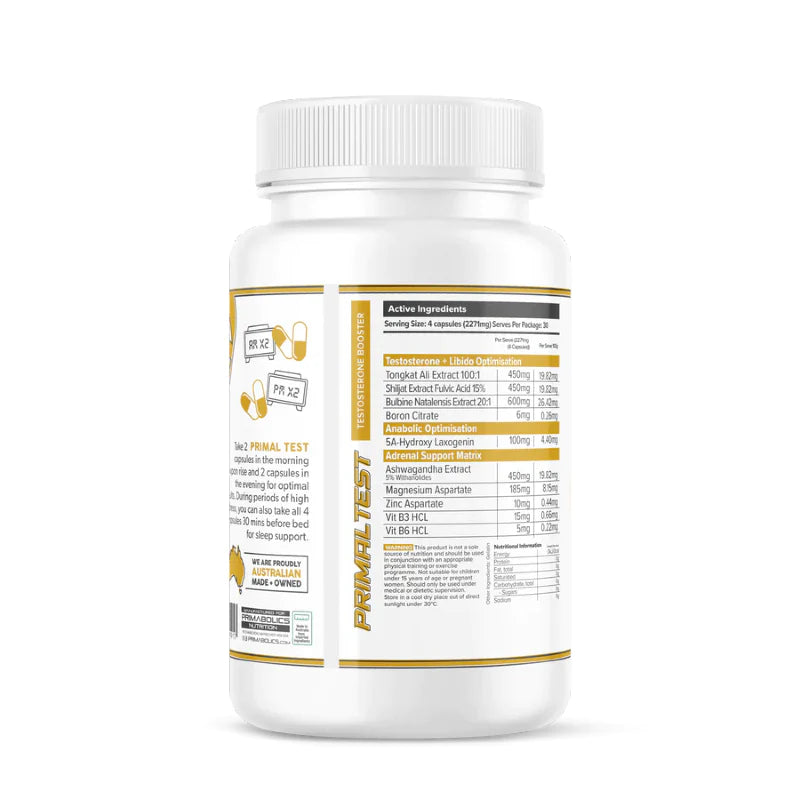 Primabolics Primal Test - Nutrition Capital
