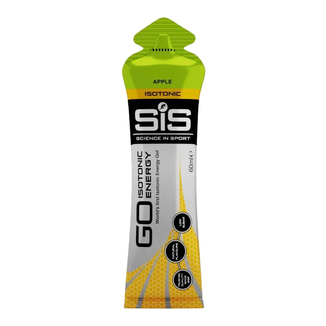 Isotonic energy gel sachets with fast absorbing carbohydrates, electrolytes and caffeine for endurance performance and sports nutrition in Australia