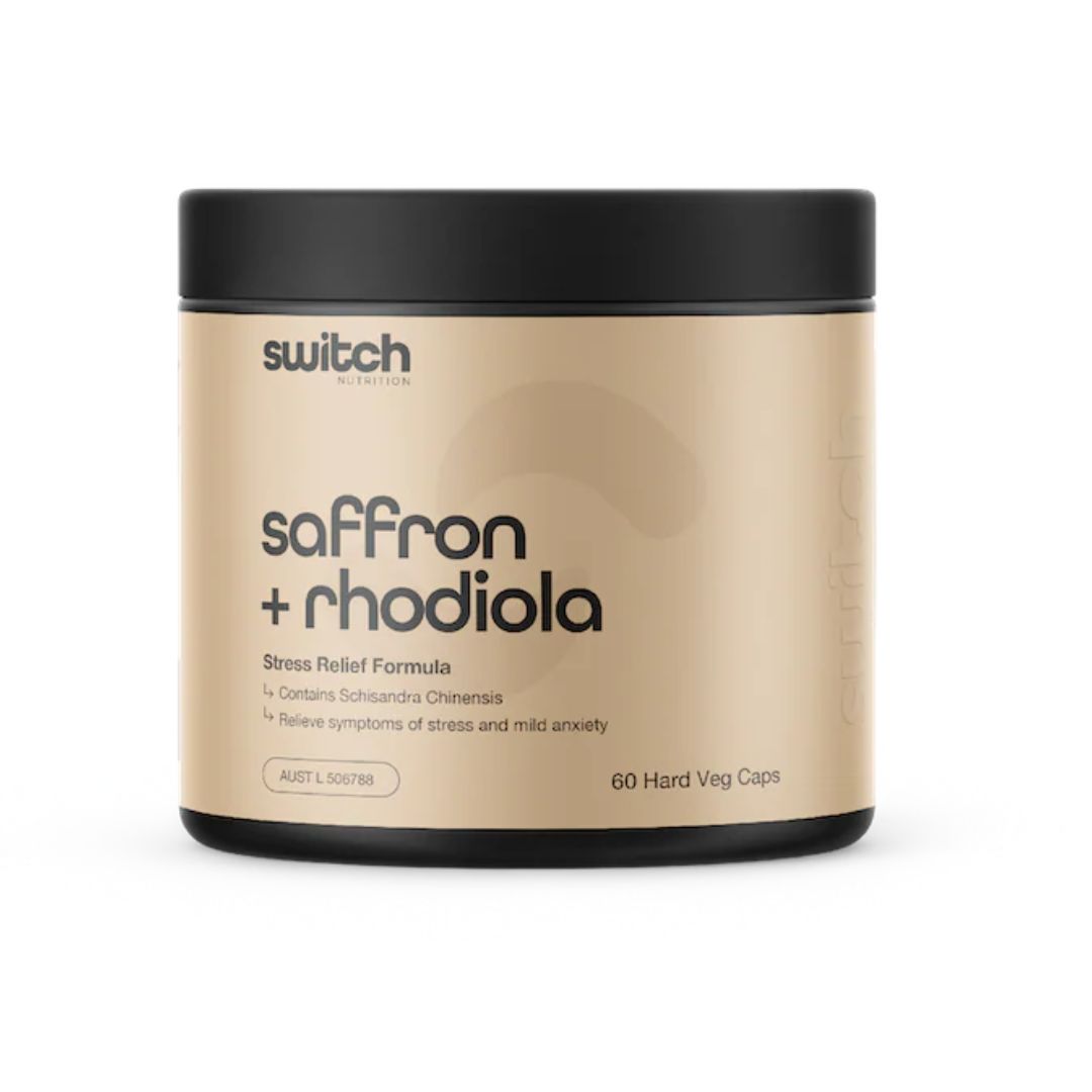 Switch Nutrition Saffron + Rhodiola