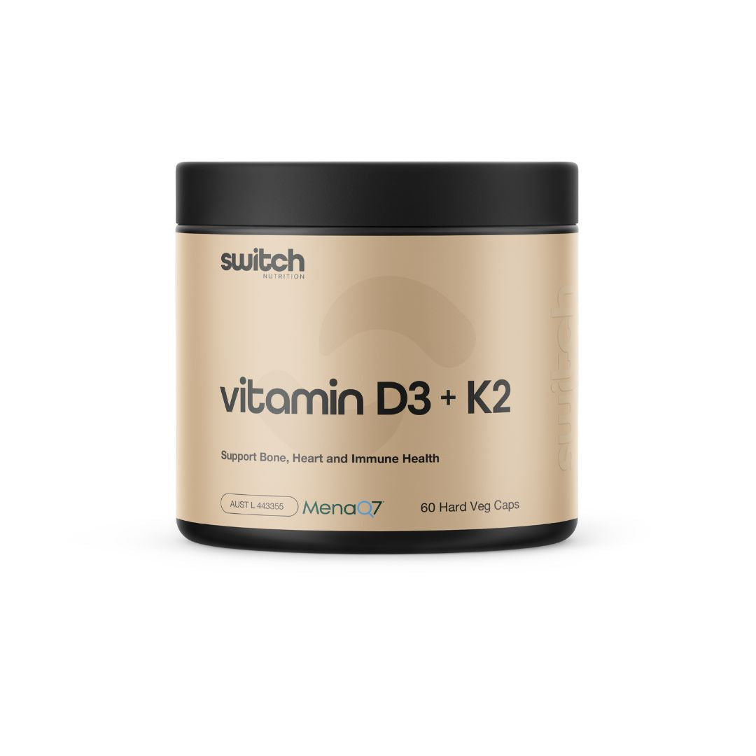 Switch Nutrition Vitamin D3 + K2 - Nutrition Capital