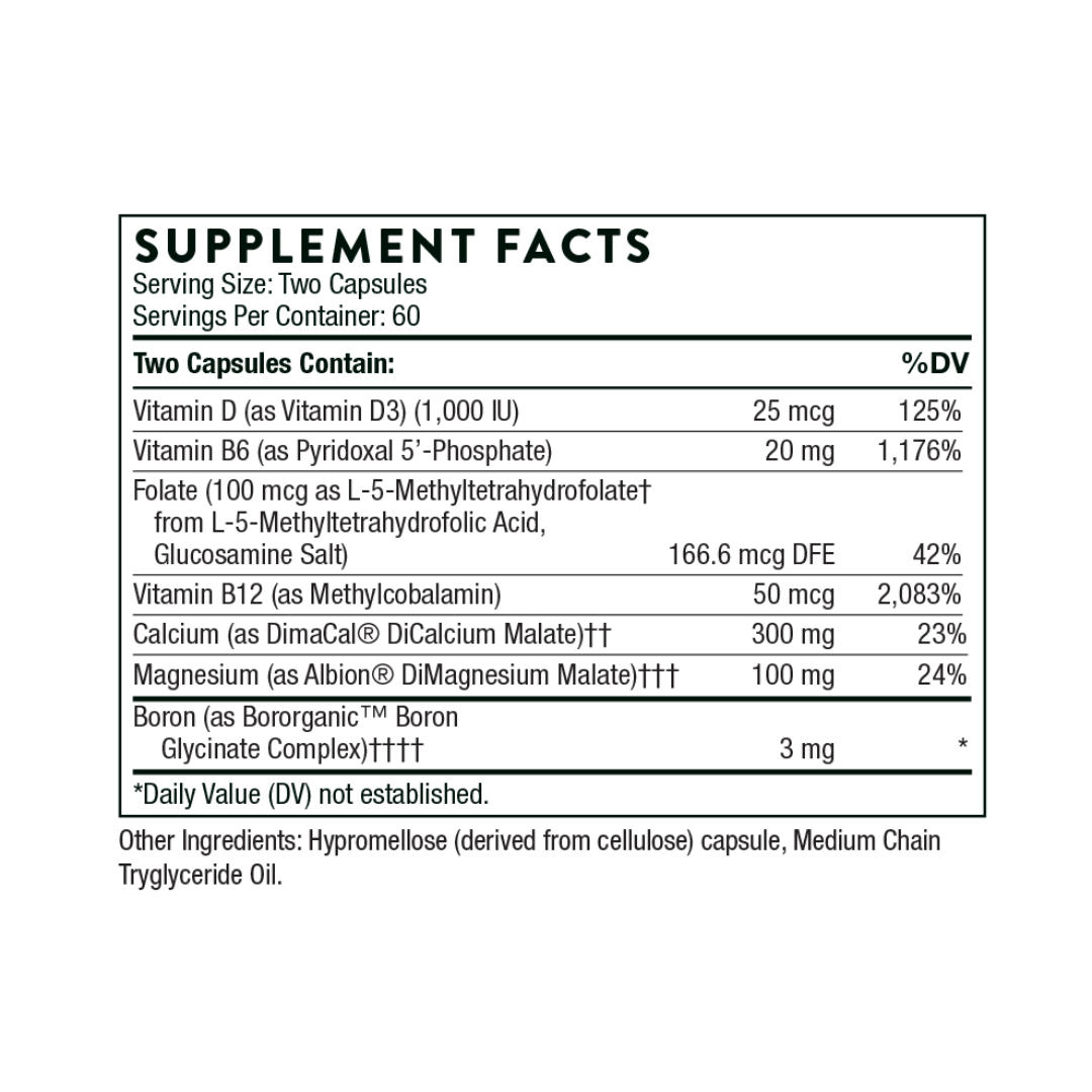 Thorne Advanced Bone Support - Nutrition Capital