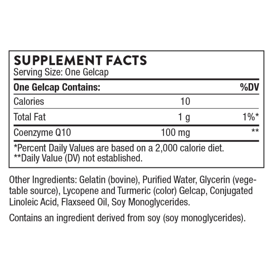 Thorne CoQ10 - Nutrition Capital