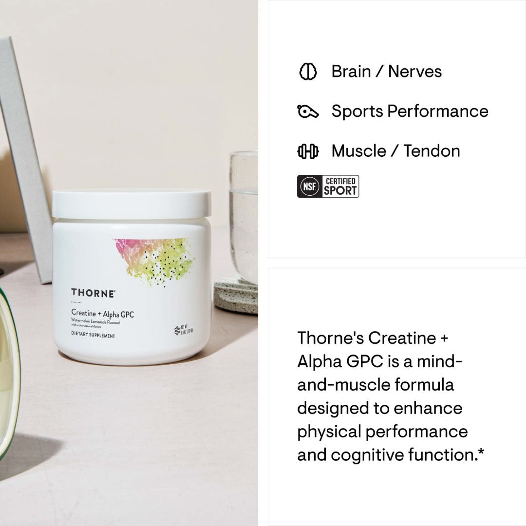 Thorne Creatine + Alpha GPC