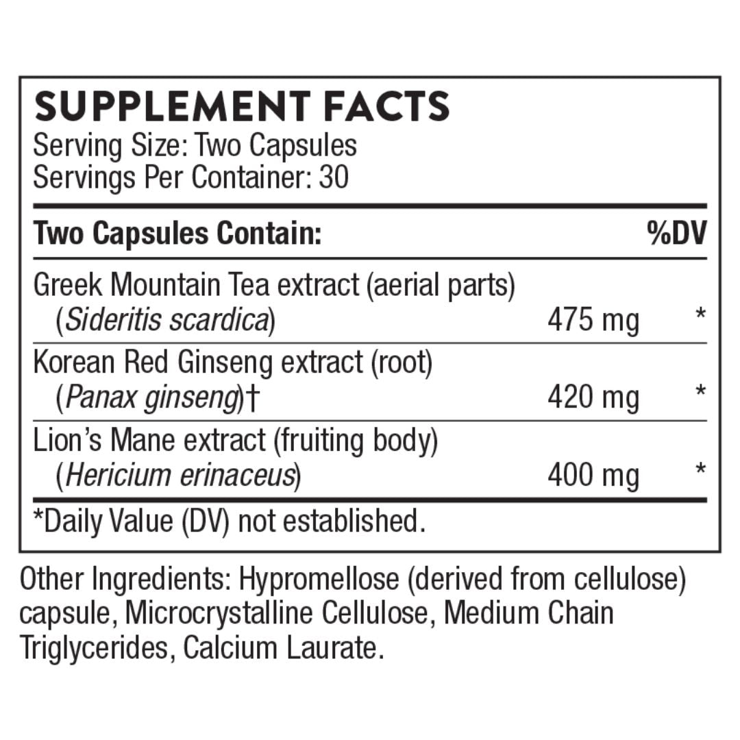 Thorne Ginseng Plus - Nutrition Capital