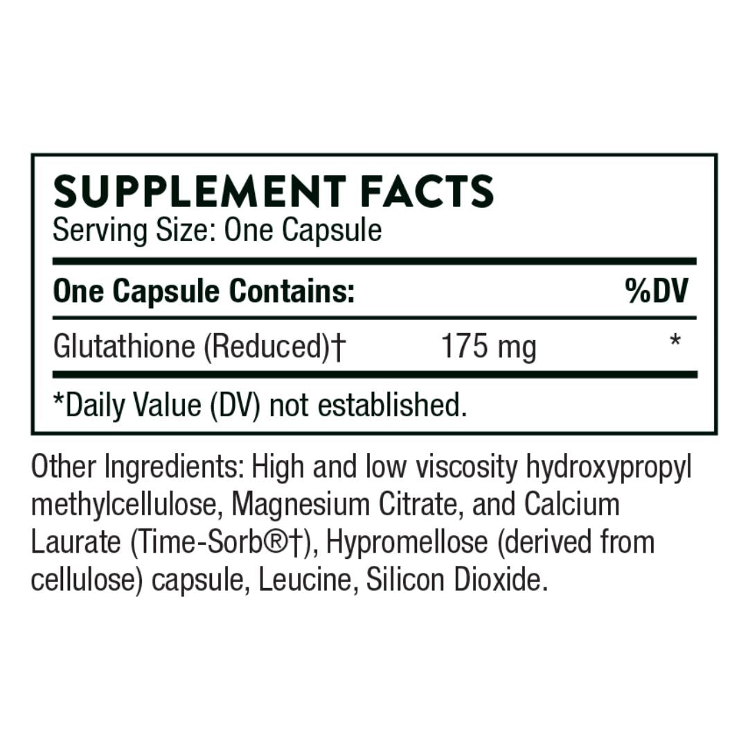 Thorne Glutathione-SR - Nutrition Capital