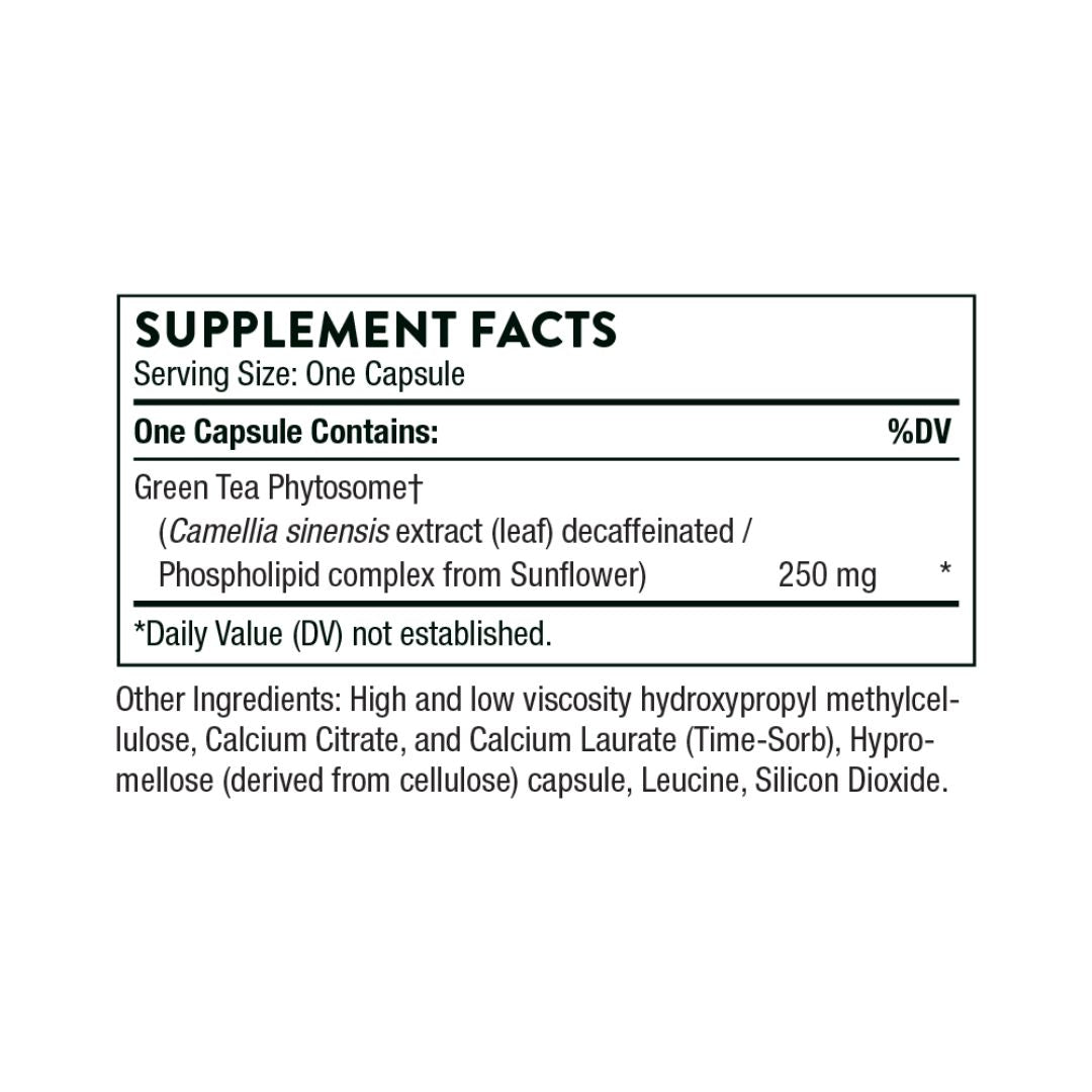 Thorne Green Tea Phytosome - Nutrition Capital