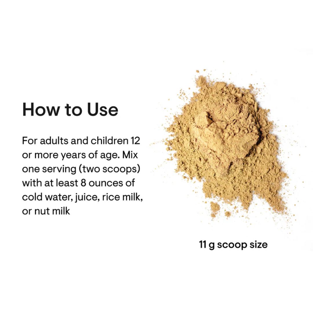 Thorne MediClear Plus plant protein powder tub rice and pea protein supplement container botanical ingredient label studio product image