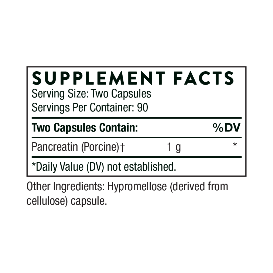 Thorne Pancreatic Enzymes - Nutrition Capital