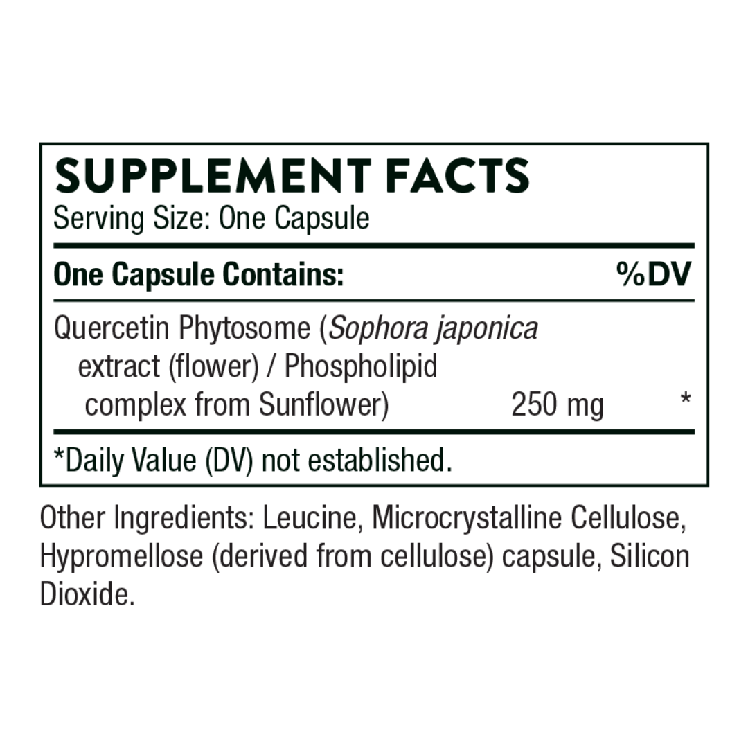 Thorne Quercetin Phytosome - Nutrition Capital