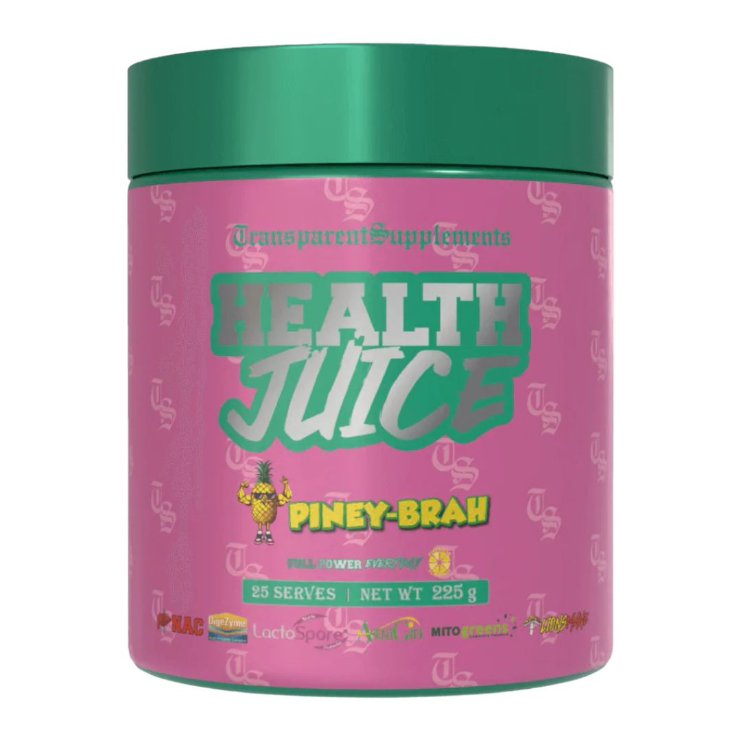 Transparent Supplements Greens powder superfood supplement for gut health, immune support and energy with vitamins, minerals and electrolytes in Australia