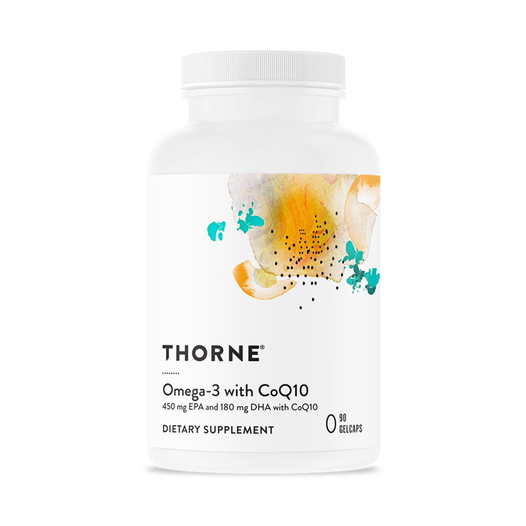 Thorne Omega-3 w/ CoQ10 - Nutrition Capital
