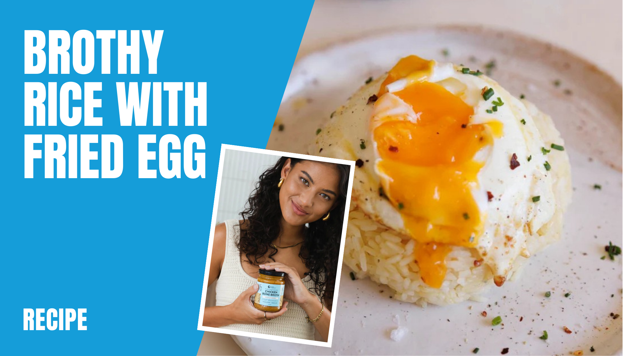 Brothy Rice with Fried Egg