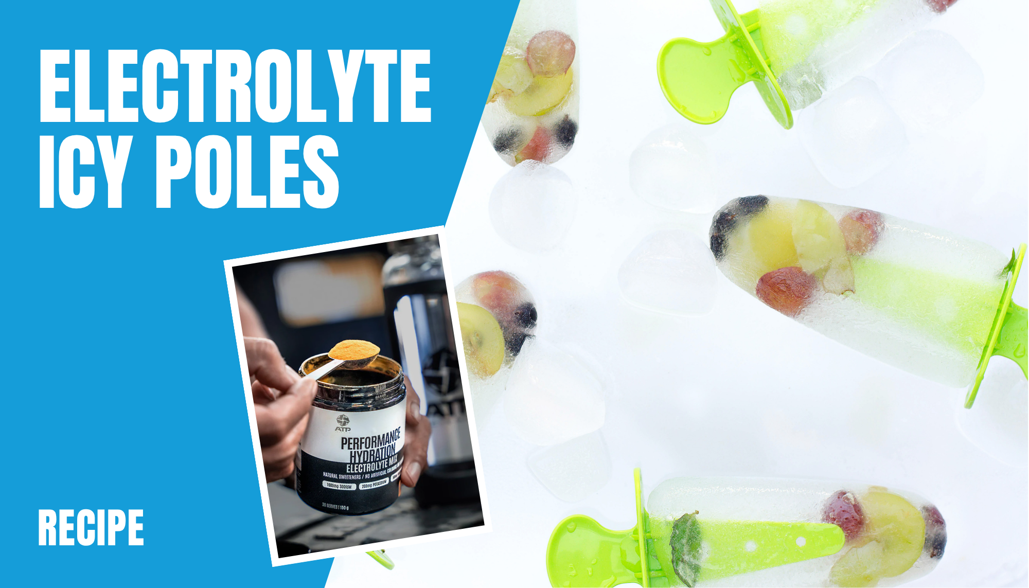 Cool Down This Spring with Electrolyte Icy Poles