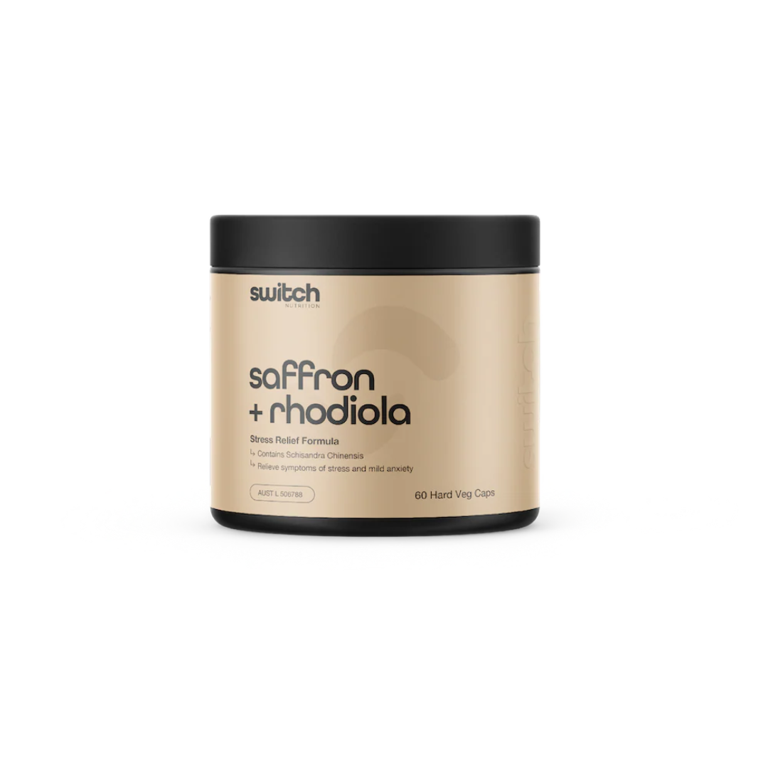 Saffron + Rhodiola by Switch Nutrition