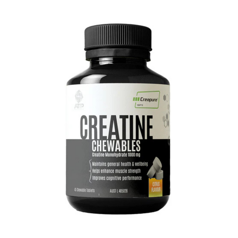 ATP Science Creatine Chewables with Creapure® – premium chewable creatine for muscle strength and performance