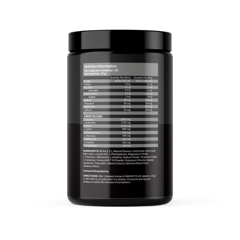 TP Science Amino+ supports muscle recovery, hydration, and lean growth with all 9 EAAs and 7g BCAAs. HASTA certified. Fast shipping Australia wide.
