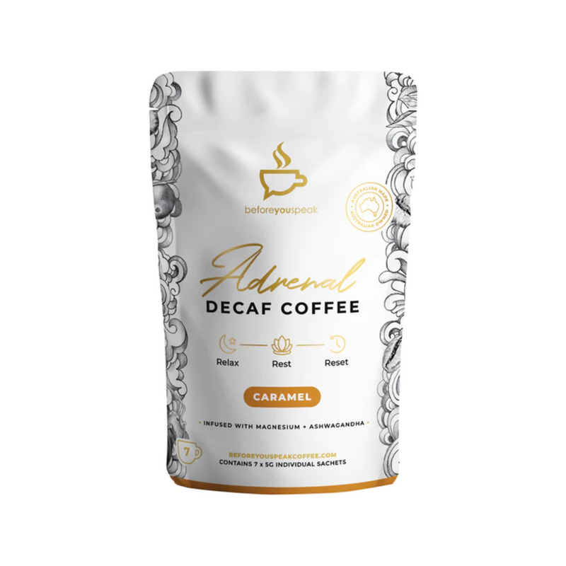 Before You Speak Adrenal Decaf Coffee - Nutrition Capital