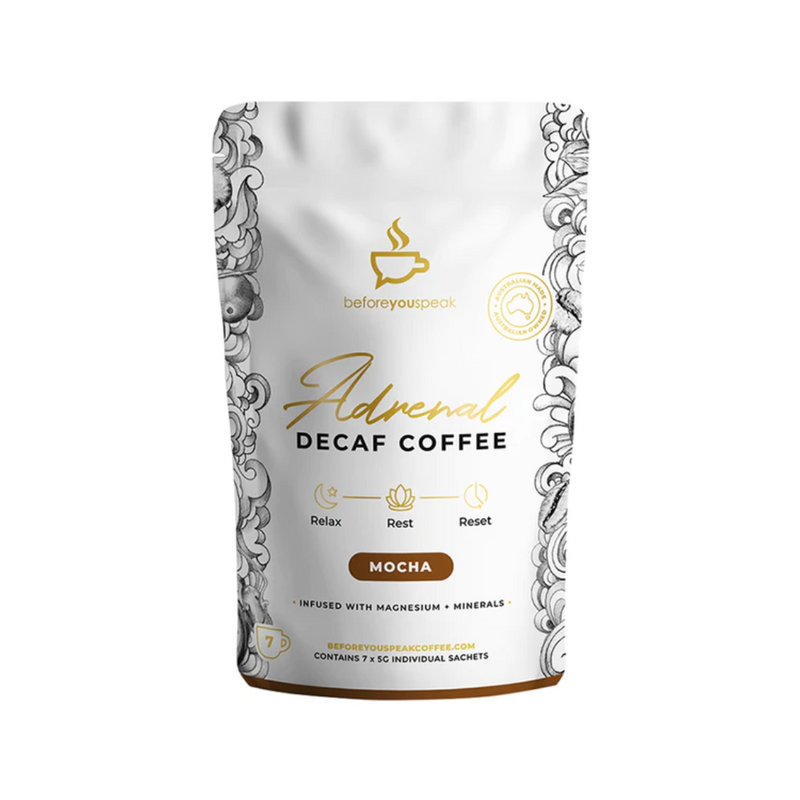 Before You Speak Adrenal Decaf Coffee - Nutrition Capital