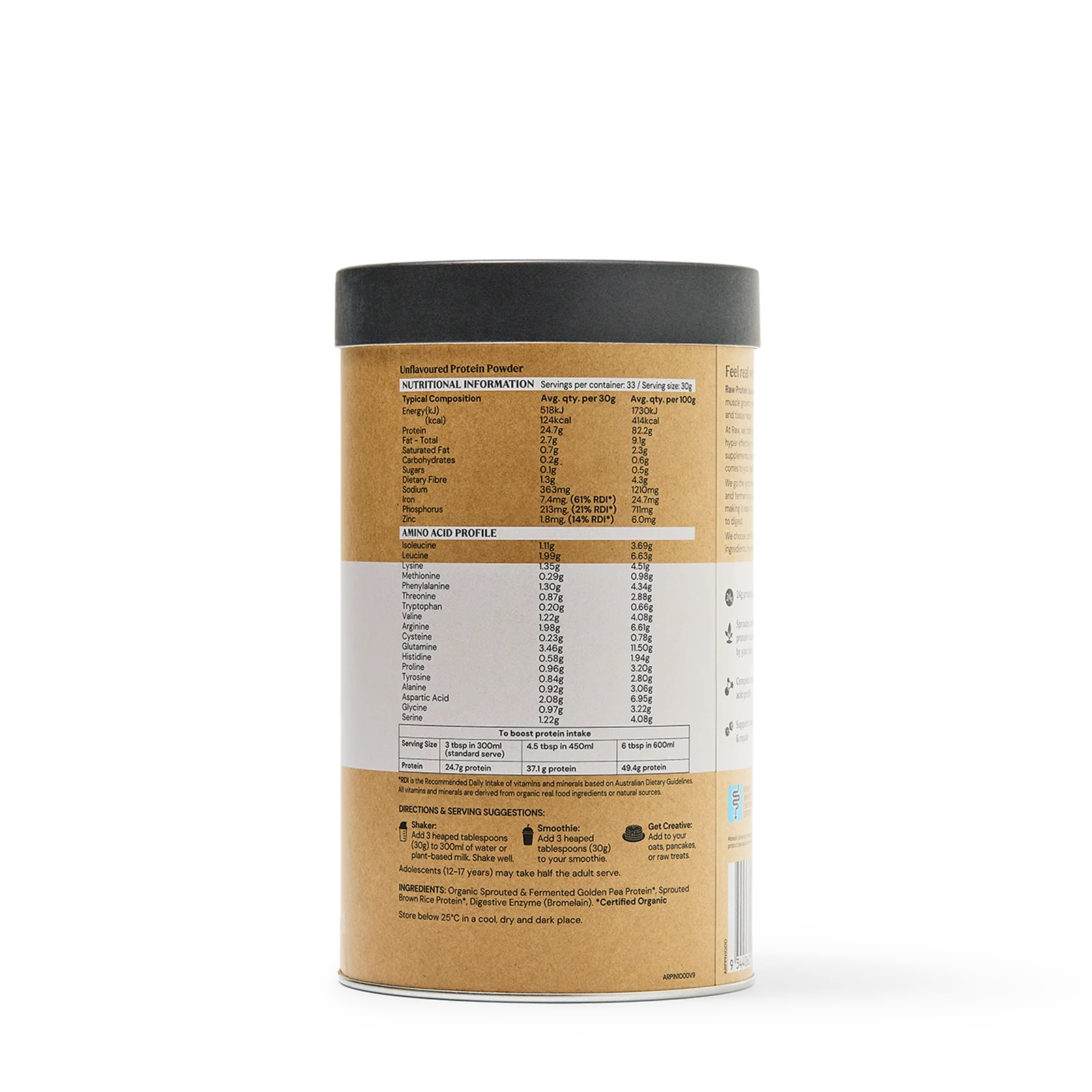 Amazonia Raw Protein Isolate