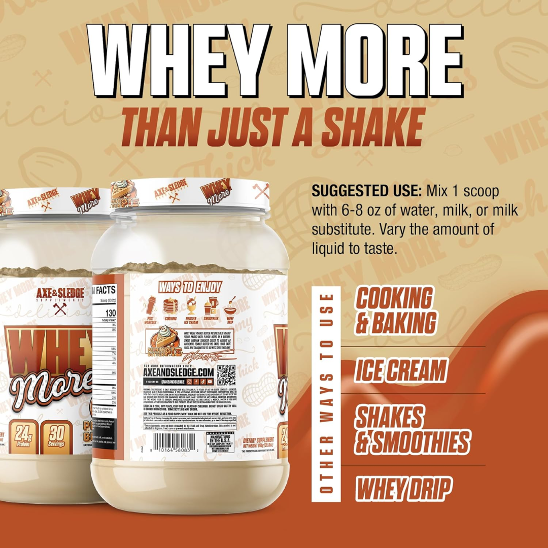 Axe & Sledge Whey More - Nutrition Capital